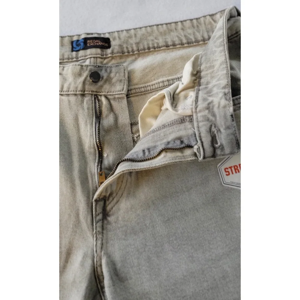Regal Exchange Denim Jeans Gray Tapered‎ Mens 36W x 32L